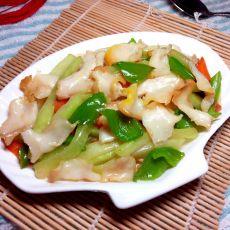 翠皮盐爆海螺片