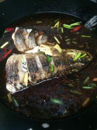 红烧草鱼的做法步骤6