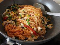 鸡肉意大利面的做法步骤9