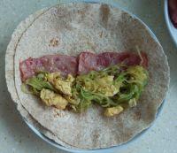 嫩南瓜培根蛋卷饼的做法步骤8