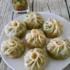 薄皮素馅包子