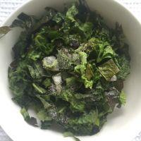 莴苣叶拌海米的做法步骤2