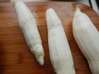 茭白肉丝炒米粉的做法步骤2