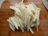 茭白肉丝炒米粉的做法步骤4