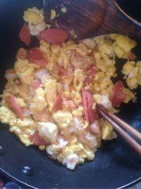 虾仁炒鸡蛋的做法步骤7