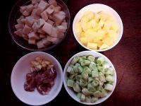 双豆鲍菇鸭丁的做法步骤1