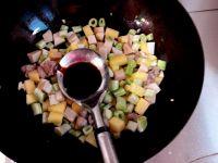 双豆鲍菇鸭丁的做法步骤7