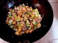 双豆鲍菇鸭丁的做法步骤8