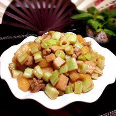 双豆鲍菇鸭丁