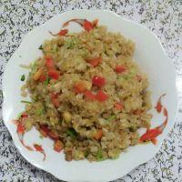 鸡肉粒蛋炒饭的做法步骤8