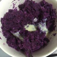 奶香芝士焗紫薯的做法步骤5