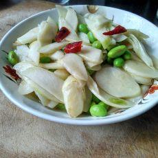 茭白毛豆