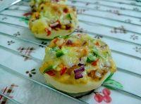 迷你批萨的做法步骤16