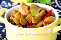 五花肉炖油豆角的做法步骤12