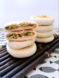 猪肉芸豆发面馅饼的做法步骤12