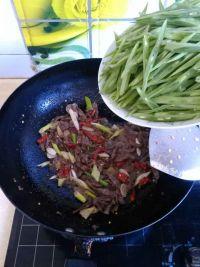梅豆丝炒牛肉的做法步骤6