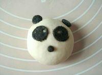 熊猫豆沙包的做法步骤8