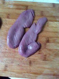 麻油黑木耳腰花的做法步骤4