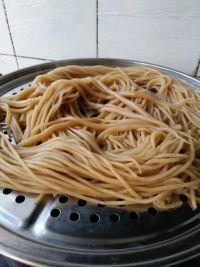 包菜炒莜面的做法步骤4