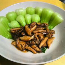 香菇扒油菜