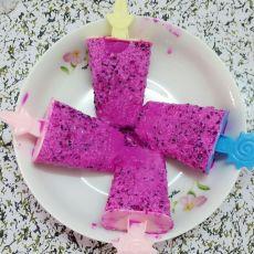 火龙果雪糕#妙搭新食尚#