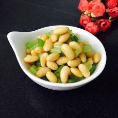 凉拌黄豆