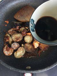 虾仁焖茄子的做法步骤8