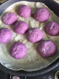 紫薯全麦豆包的做法步骤5