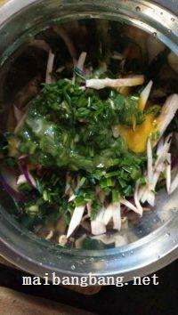 茄丝饼的做法步骤4