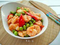 毛豆炒虾仁的做法步骤7