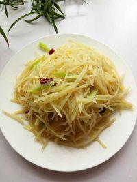 家常土豆丝的做法步骤8