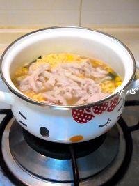 板筋肉汤面#小虾创意料理#的做法步骤9