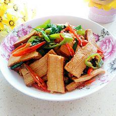 小炒豆干