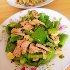 圆椒滑肉片