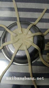 玫瑰花篮面包的做法步骤7