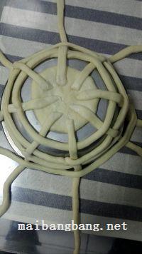 玫瑰花篮面包的做法步骤8