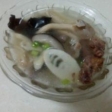 羊肉春笋菌菇汤