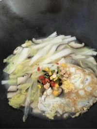 上汤营养泡面#小虾创意料理#的做法步骤5