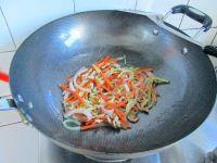 时蔬肉丝炒面#小虾创意料理#的做法步骤6