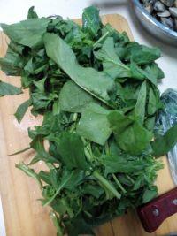 菠菜拌毛蛤蜊的做法步骤3