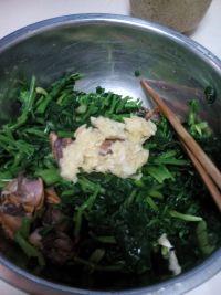 菠菜拌毛蛤蜊的做法步骤6