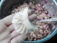 白菜紫甘蓝猪肉饺子的做法步骤6