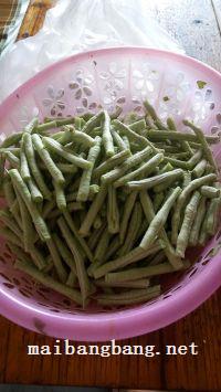 清炒豇豆的做法步骤1