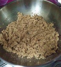 黑黄豆豆渣肉松的做法步骤6