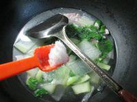 咸肉青菜冬瓜汤的做法步骤5