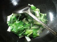 小白菜炒淡菜的做法步骤3