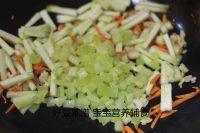 莴笋虾仁糙米饭的做法步骤12